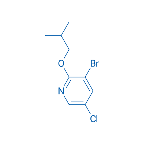 3-Bromo-5-chloro-2-(2-methylpropoxy)pyridine 1g