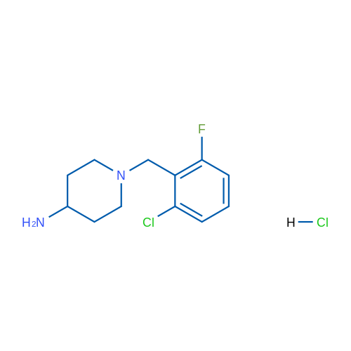 1-(2-Chloro-6-fluorobenzyl)piperidin-4-amine hydrochloride 1g