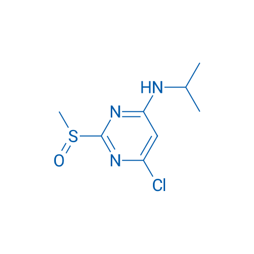 6-Chloro-N-isopropyl-2-(methylsulfinyl)pyrimidin-4-amine 1g
