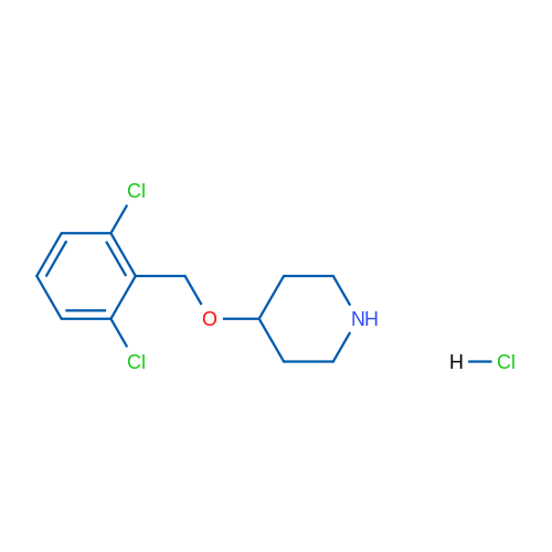 4-((2,6-Dichlorobenzyl)oxy)piperidine hydrochloride 1g