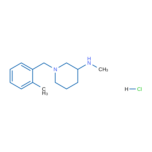N-Methyl-1-(2-methylbenzyl)piperidin-3-amine hydrochloride 1g