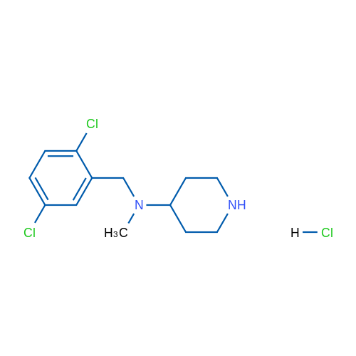 N-(2,5-Dichlorobenzyl)-N-methylpiperidin-4-amine hydrochloride 1g