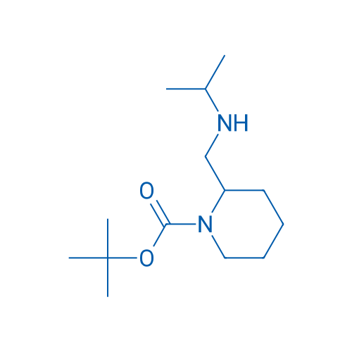 tert-Butyl 2-((isopropylamino)methyl)piperidine-1-carboxylate 250mg