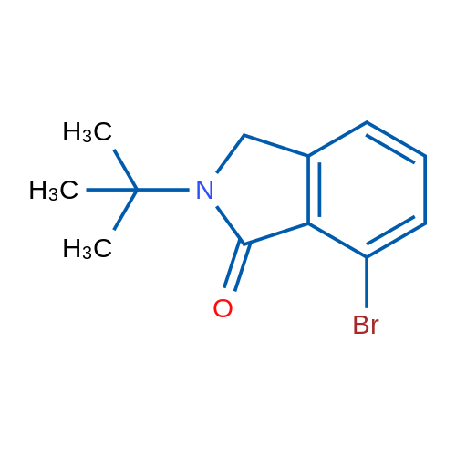 7-Bromo-2-(tert-butyl)isoindolin-1-one 1g
