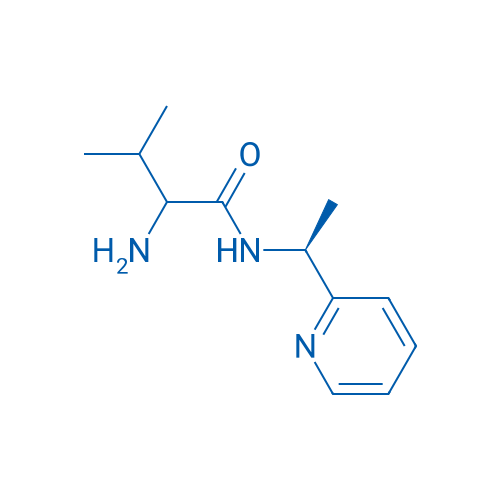2-Amino-3-methyl-N-((S)-1-(pyridin-2-yl)ethyl)butanamide 1g