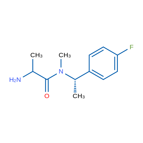 2-Amino-N-((S)-1-(4-fluorophenyl)ethyl)-N-methylpropanamide 1g