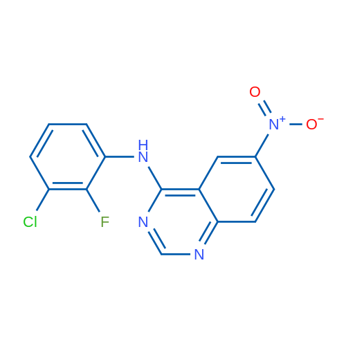N-(3-Chloro-2-fluorophenyl)-6-nitroquinazolin-4-amine 1g