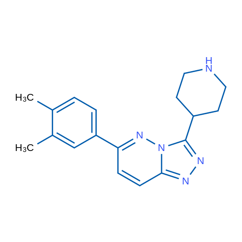 6-(3,4-Dimethylphenyl)-3-(piperidin-4-yl)-[1,2,4]triazolo[4,3-b]pyridazine 1g