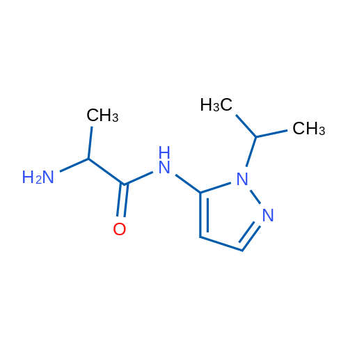 2-Amino-N-(1-isopropyl-1H-pyrazol-5-yl)propanamide 1g