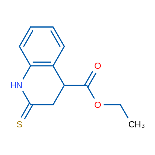 Ethyl 2-thioxo-1,2,3,4-tetrahydroquinoline-4-carboxylate 5g