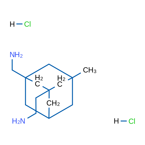 2-(3-(Aminomethyl)-5-methyladamantan-1-yl)ethanamine dihydrochloride 1g