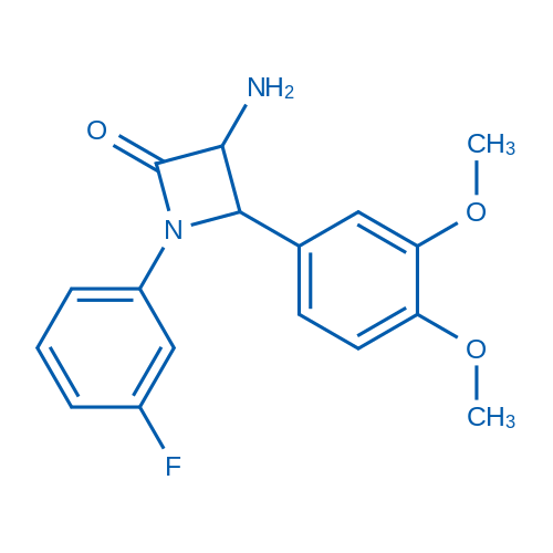 3-Amino-4-(3,4-dimethoxyphenyl)-1-(3-fluorophenyl)azetidin-2-one 1g