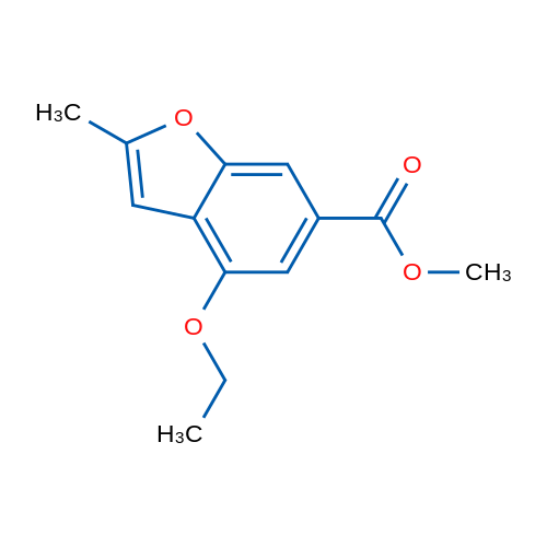 Methyl 4-ethoxy-2-methylbenzofuran-6-carboxylate 1g