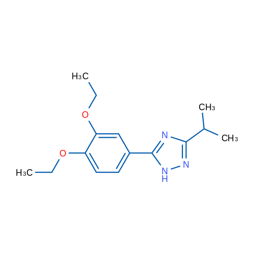 5-(3,4-Diethoxyphenyl)-3-isopropyl-1H-1,2,4-triazole 1g