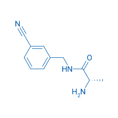 (S)-2-Amino-N-(3-cyanobenzyl)propanamide 1g