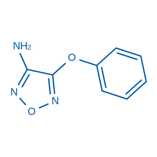 4-Phenoxy-1,2,5-oxadiazol-3-amine 100mg