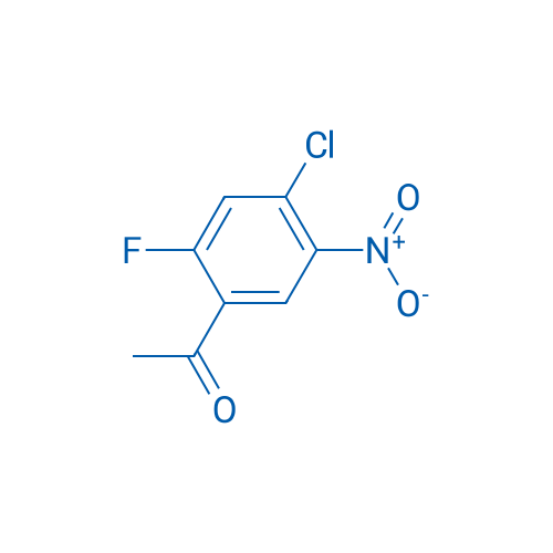 1-(4-Chloro-2-fluoro-5-nitrophenyl)ethanone 250mg