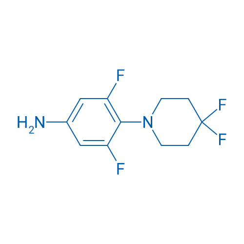 4-(4,4-Difluoropiperidin-1-yl)-3,5-difluoroaniline 1g