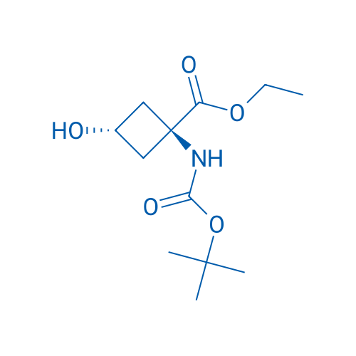 Ethyl trans-1-((tert-butoxycarbonyl)amino)-3-hydroxycyclobutane-1-carboxylate 100mg