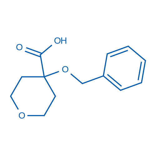 4-(Benzyloxy)tetrahydro-2H-pyran-4-carboxylic acid 100mg