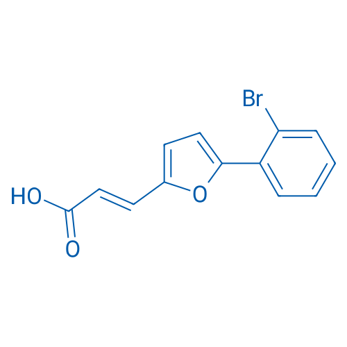 3-(5-(2-Bromophenyl)furan-2-yl)acrylic acid 1g