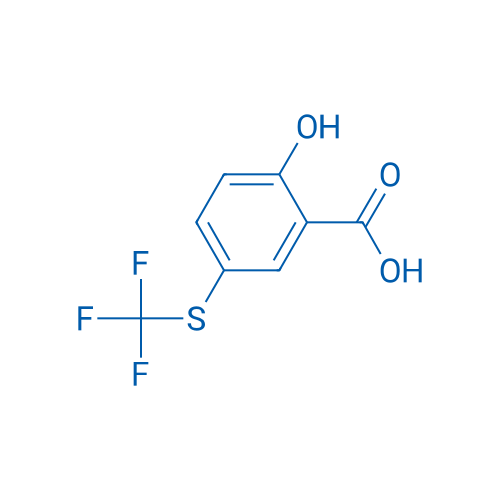 2-Hydroxy-5-((trifluoromethyl)thio)benzoic acid 1g