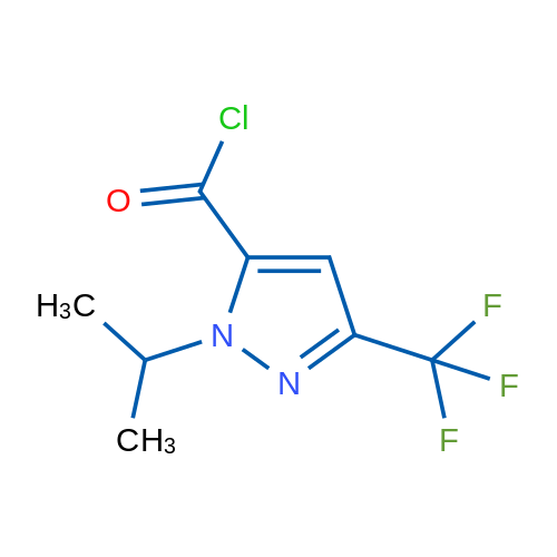 1-(Propan-2-yl)-3-(trifluoromethyl)-1h-pyrazole-5-carbonyl chloride 1g