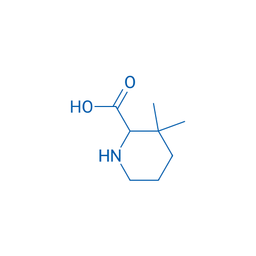 3,3-Dimethyl-piperidine-2-carboxylic acid 250mg