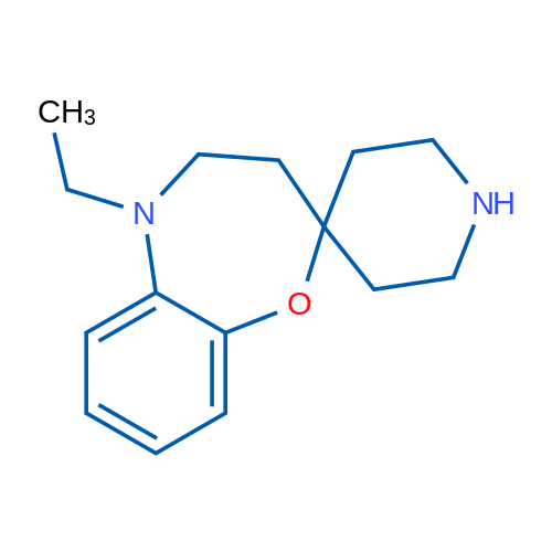 5-Ethyl-4,5-dihydro-3H-spiro[benzo[b][1,4]oxazepine-2,4'-piperidine] 1g