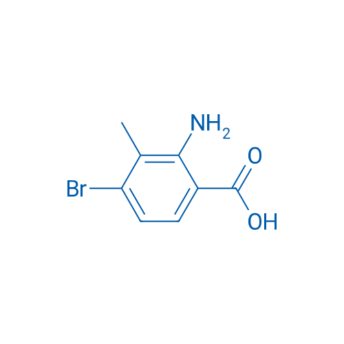 2-Amino-4-bromo-3-methylbenzoic acid 100mg