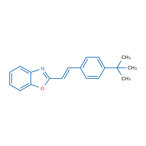 2-[(E)-2-(4-tert-Butylphenyl)ethenyl]-1,3-benzoxazole 1g