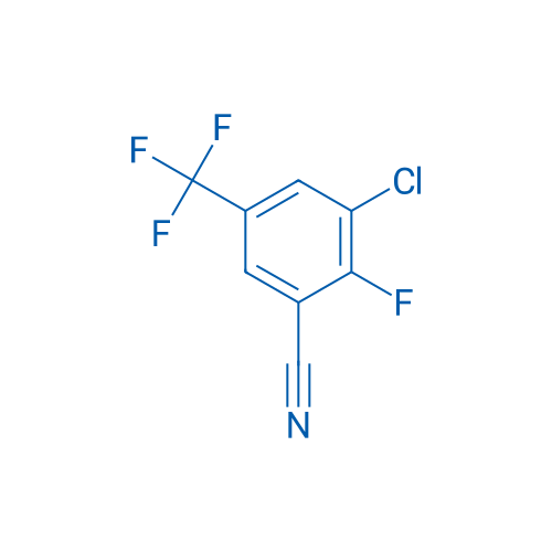 3-Chloro-2-fluoro-5-(trifluoromethyl)benzonitrile 250mg