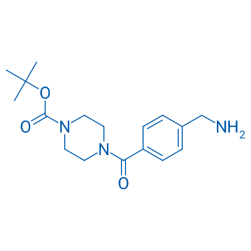 tert-Butyl4-[4-(Aminomethyl)benzoyl]piperazine-1-carboxylate 250mg
