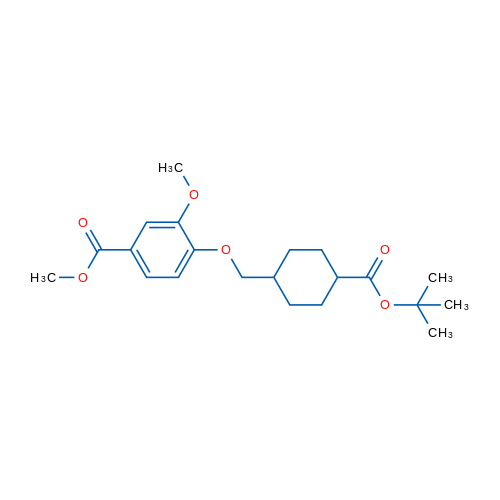 Methyl 4-((4-(tert-butoxycarbonyl)cyclohexyl)methoxy)-3-methoxybenzoate 5g