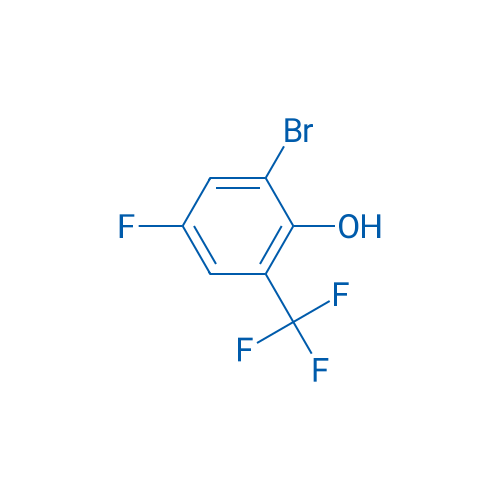 2-Bromo-4-fluoro-6-(trifluoromethyl)phenol 250mg