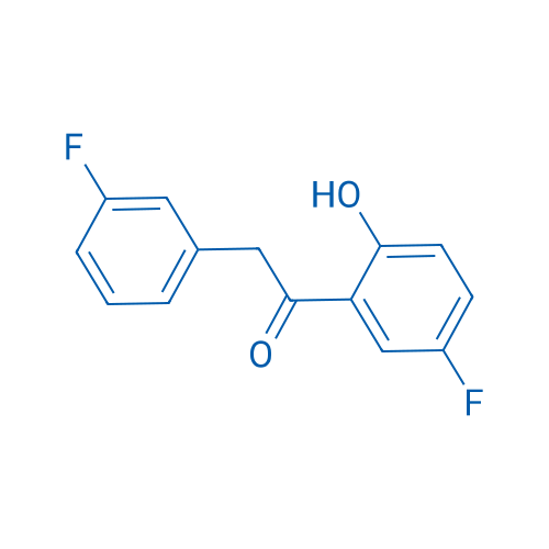 1-(5-Fluoro-2-hydroxyphenyl)-2-(3-fluorophenyl)ethanone 250mg