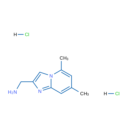 (5,7-Dimethylimidazo[1,2-a]pyridin-2-yl)methanamine dihydrochloride 1g
