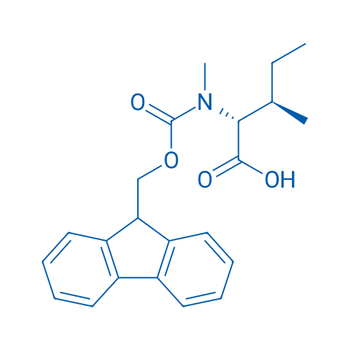 Fmoc-N-Me-D-Ile-OH 250mg