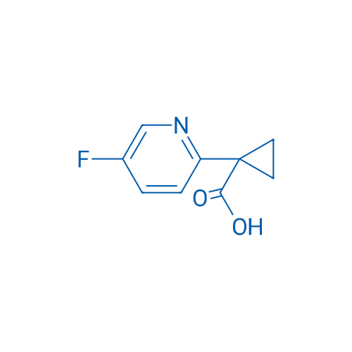 1-(5-Fluoropyridin-2-yl)cyclopropanecarboxylic acid 250mg