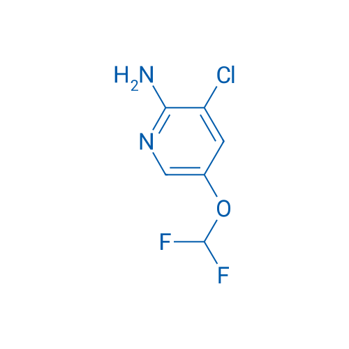3-Chloro-5-(difluoromethoxy)pyridin-2-amine 1g