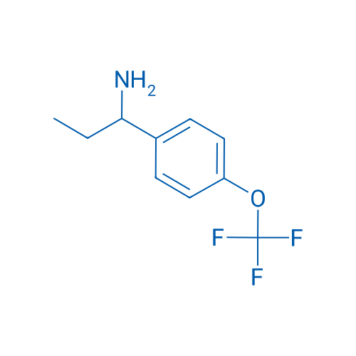 1-(4-(Trifluoromethoxy)phenyl)propan-1-amine 250mg