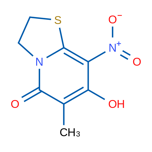 7-Hydroxy-6-methyl-8-nitro-2H-thiazolo[3,2-a]pyridin-5(3H)-one 1g