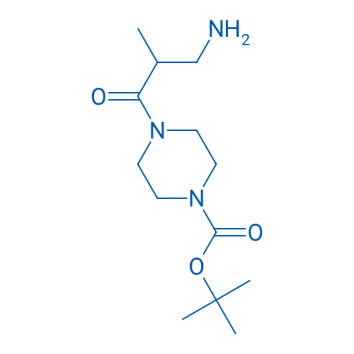 tert-Butyl 4-(3-amino-2-methylpropanoyl)piperazine-1-carboxylate 1g
