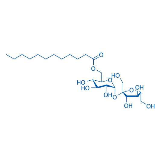 ((2R,3S,4S,5R,6R)-6-(((2S,3S,4S,5R)-3,4-Dihydroxy-2,5-bis(hydroxymethyl)tetrahydrofuran-2-yl)oxy)-3,4,5-trihydroxytetrahydro-2H-pyran-2-yl)methyl dodecanoate 5g