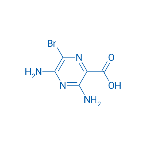 3,5-Diamino-6-bromo-pyrazine-2-carboxylic acid 1g