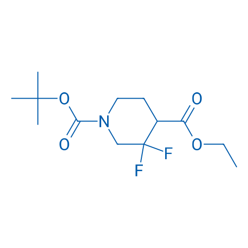 1-tert-Butyl 4-ethyl 3,3-difluoropiperidine-1,4-dicarboxylate 1g