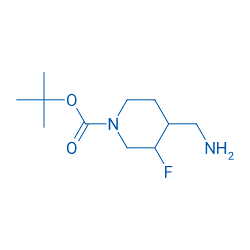 tert-Butyl 4-(Aminomethyl)-3-fluoropiperidine-1-carboxylate 100mg