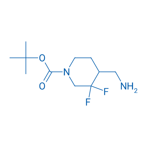 tert-Butyl 4-(aminomethyl)-3,3-difluoropiperidine-1-carboxylate 5g