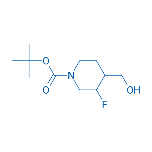 tert-Butyl 3-fluoro-4-(hydroxymethyl)piperidine-1-carboxylate 100mg