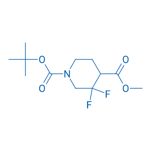 1-tert-Butyl 4-methyl 3,3-difluoropiperidine-1,4-dicarboxylate 100mg